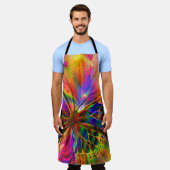 配置蝶の美学 エプロン (着用した状態)