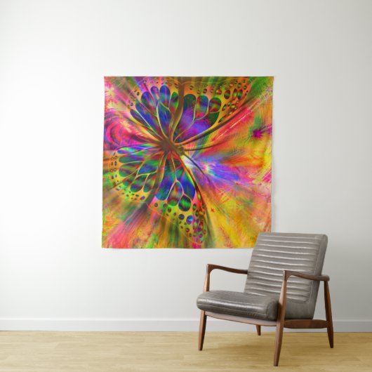 配置蝶の美学 タペストリー (インサイチュ(横))