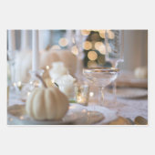 配置設定を含ファンシーむ分類表 ラッピングペーパーシート (正面3)