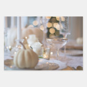 配置設定を含ファンシーむ分類表 ラッピングペーパーシート (正面)