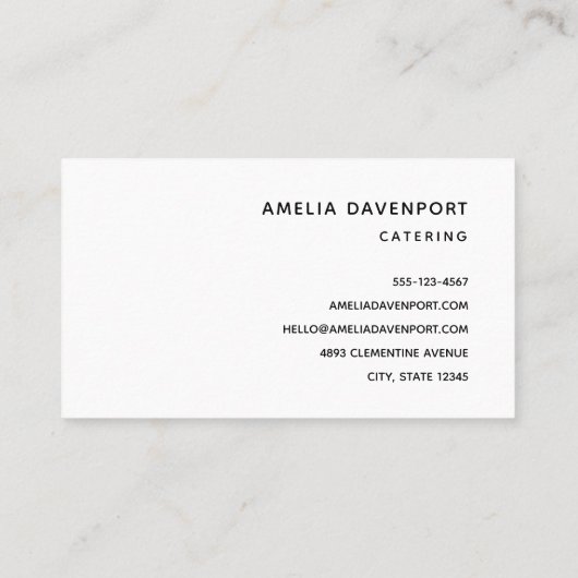 配置設定を含ファンシーむ分類表 名刺 (裏面)