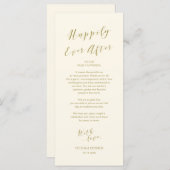 配置設定サンキューカード、スクモダンリプト金ゴールド プログラム (正面/裏面)