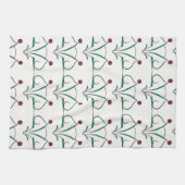 配色のスクロール：呼び出し キッチンタオル (横)