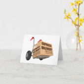 配表現送状カード カード (黄色い花)