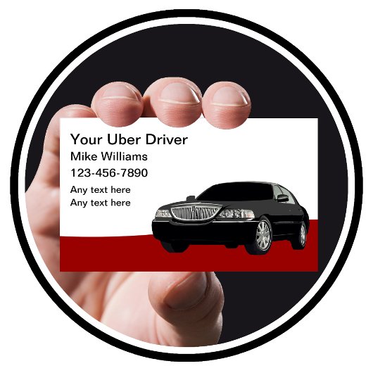 配車サービスの運転手 名刺