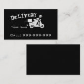 配送エレガント 名刺 (正面/裏面)