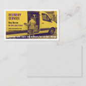配送サービス | Courier 名刺 (正面/裏面)