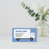 配送トラック 名刺 (スタンド正面)