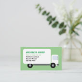 配送トラック 名刺 (スタンド正面)