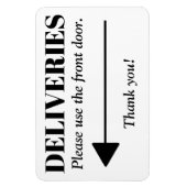 配送情報マグネット マグネット (縦)