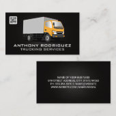 配送箱トラック | 運送品 名刺 (正面/裏面)