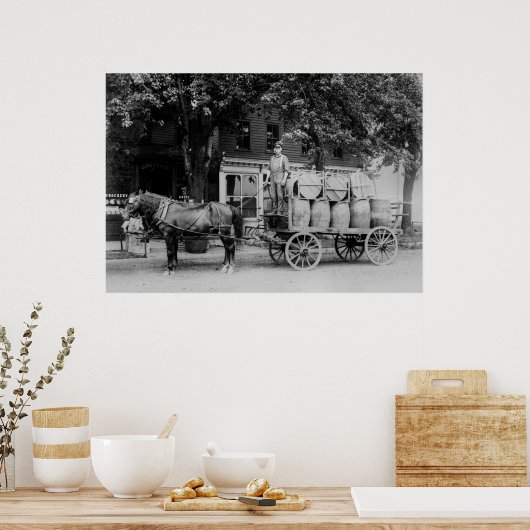 配送 ポスター (キッチン)