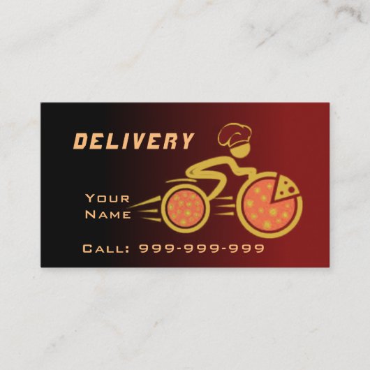 配送 名刺 (正面)