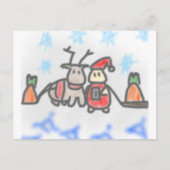 配達中 ポストカード (正面)