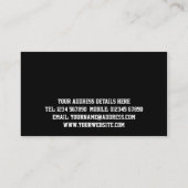 配達名刺 名刺 (裏面)