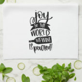 酒おもしろいが注がれ悦ぶ キッチンタオル (折り畳み)