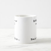 酒かコーヒーのノベルティ コーヒーマグカップ (中央)