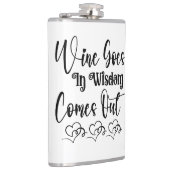 酒が入る フラスク (右)