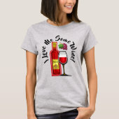 酒が好きだ Tシャツ (正面)