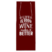酒が好くなる ワインギフトバッグ (裏面)
