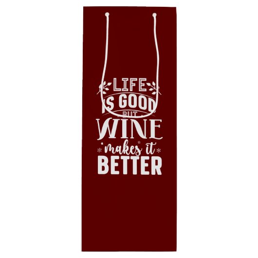 酒が好くなる ワインギフトバッグ (正面)