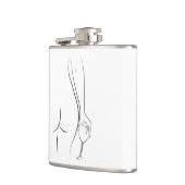 酒とワインの時計 フラスク (左)