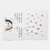 酒のボトルに幾ら費やしているか キッチンタオル (横)