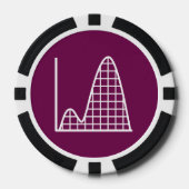 酒の上に増す ポーカーチップ (正面)