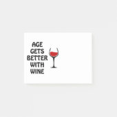 酒は年を取る ポストイット (正面)