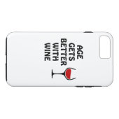 酒は年を取る Case-Mate iPhoneケース (裏面(横))