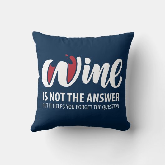 酒は答えにならぬ クッション (裏面)