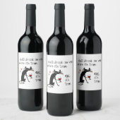 酒は飲む時までに飲まぬ ワインラベル (ボトル)