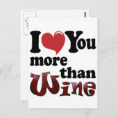 酒よりも君の方が好きだ ポストカード (正面/裏面)