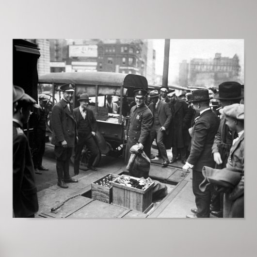 酒を破壊する – 禁酒時代 – 1923 ポスター (正面)