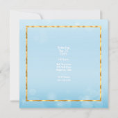 酒を食べ飲んで聖降誕祭お目出とう 招待状 (裏面)