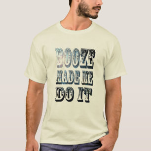 酒を飲ませておもしろいやった Tシャツ