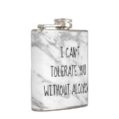酒を飲まないと我慢できない フラスク (右)