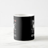 酒を飲まぬ日は酔っ払っているようなものだ コーヒーマグカップ (中央)