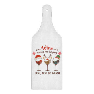 酒を飲むと嬉しい カッティングボード