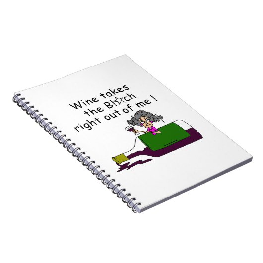 酒を飲むと身体が腐る ノートブック (右側)