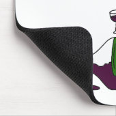 酒を飲むと身体が腐る マウスパッド (コーナー)