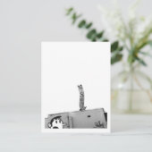 酒を飲む ポストカード (スタンド正面)