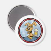 酒を飲んで人を磁石にする マグネット (正面/裏面)