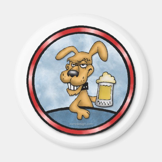 酒を飲んで人を磁石にする マグネット (正面)