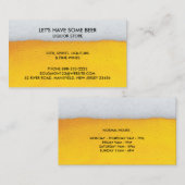 酒ビアストア名刺 名刺 (正面/裏面)