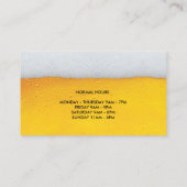 酒ビアストア名刺 名刺 (裏面)