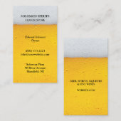 酒ビアストア名刺 名刺 (正面/裏面)