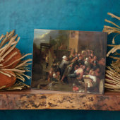 酒場の外での戦い フォトプラーク (側面)