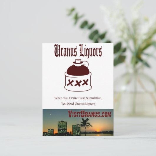 酒屋 ポストカード (スタンド正面)