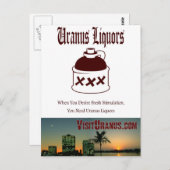 酒屋 ポストカード (正面/裏面)